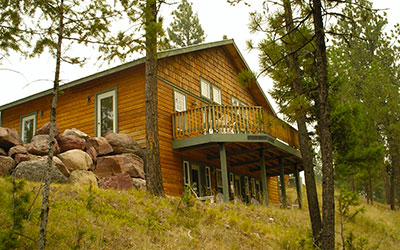 Vacation cabin rentals Montana