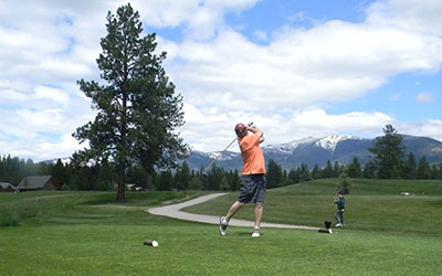 Golf course Western Montana Seeley Lake
