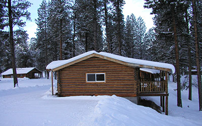 Winter recreation Montana