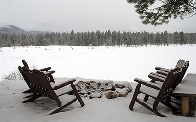 Winter recreation Montana